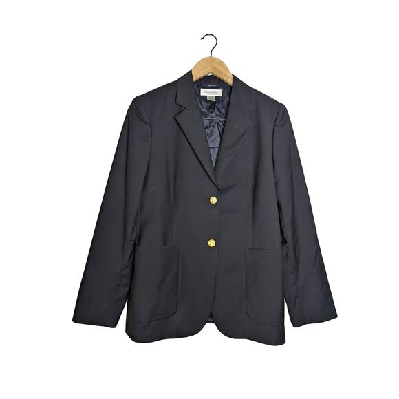 Brooks Brothers Women's Loro Piana Two Button Wool Blazer Jacket - Picture 1 of 8
